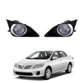 Toyota Corolla Fog Lamps with Glass Lens - Model 2
